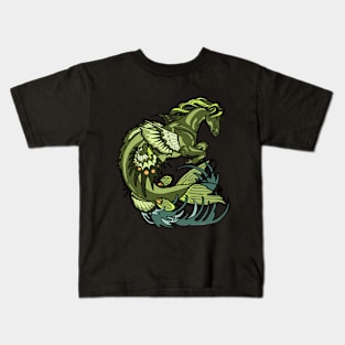 selkie, kelpie. hippocampus, sea horse Kids T-Shirt